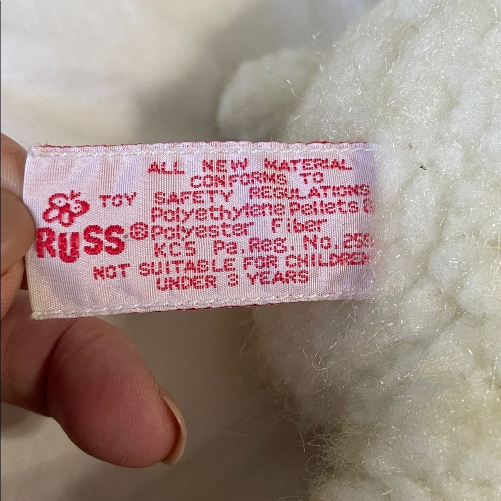 Russ | Berrie&Co |“Glacier”|Polar Bear |Stuffed Animal |Plush |Toy |Collectible - Picture 9 of 15